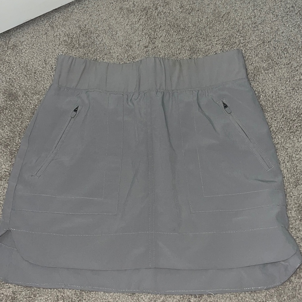 Grey Tennis Skirt